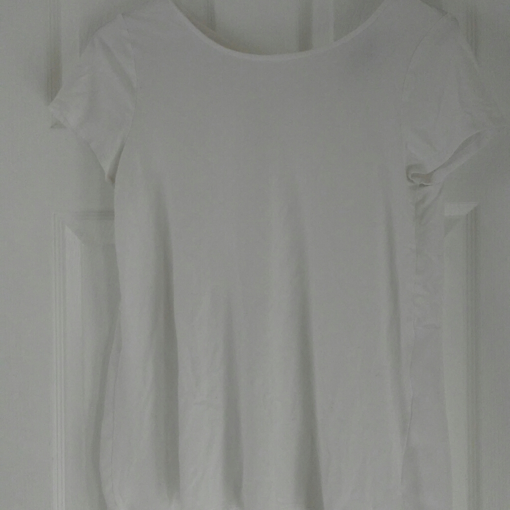 White dress top